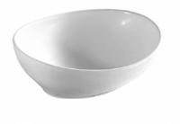 Barco waskom ovaal 40 x 33 x 14 glans wit