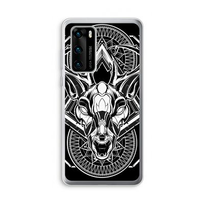 Oh Deer: Huawei P40 Transparant Hoesje
