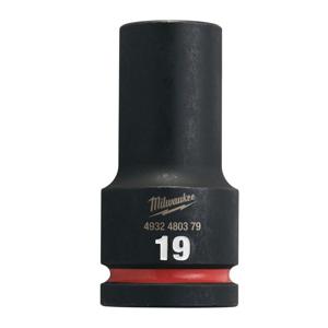 Milwaukee ShockWave™ Krachtdop 3/4" lang | 19 mm - 4932480379