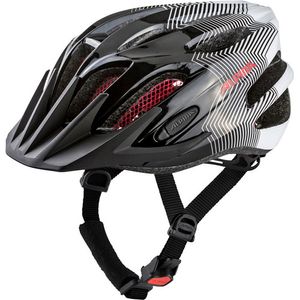 Olympic sportswear Helm FB JR. 2.0 black-white-red gloss 50-55