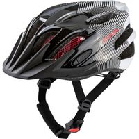 Olympic sportswear Helm FB JR. 2.0 black-white-red gloss 50-55 - thumbnail