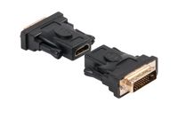 club3D CAA-DMD>HFD3 DVI / HDMI Adapter [1x DVI-stekker 24+1-polig - 1x HDMI-bus] Wit - thumbnail