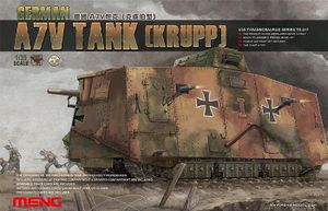 Meng 1/35 German A7V Tank (Krupp)