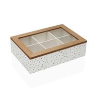 Box for Infusions Versa SPECKLE Hout 17 x 7 x 24 cm