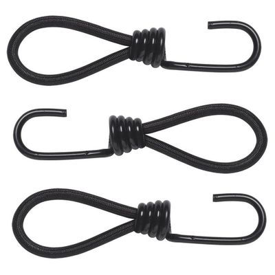 24x stuks spanelastieken / tentspanners met haak