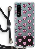 GIRL POWER: Sony Xperia 5 III Transparant Hoesje met koord