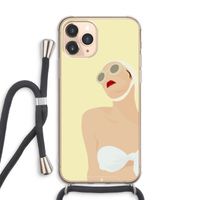 Summer: iPhone 11 Pro Max Transparant Hoesje met koord