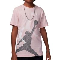 T-Shirt met Korte Mouwen voor kinderen Jordan JDB GRADIENT STACKED JM SS TEE 95D119 AHC Roze - Maat: 16 jaar
