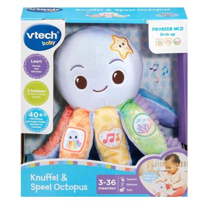 Vtech knuffel & speel octopus