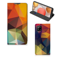 Samsung Galaxy A42 Stand Case Polygon Color