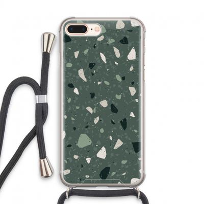 Terrazzo N°19: iPhone 8 Plus Transparant Hoesje met koord