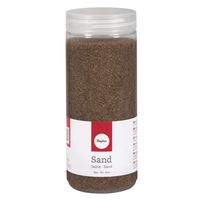 Fijn decoratie zand mokka bruin 475 ml