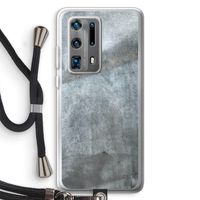 Grey Stone: Huawei P40 Pro Plus Transparant Hoesje met koord