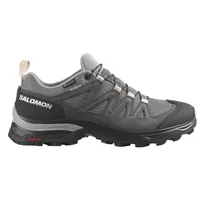 Salomon X Ward Leather Mid GTX wandelschoenen dames - thumbnail