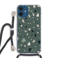 Terrazzo N°19: iPhone 12 mini Transparant Hoesje met koord