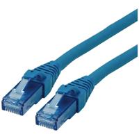 ROLINE Patchkabel Cat.6A UTP, Component Level, LSOH, blauw, 10 m - thumbnail