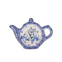 Teabag Dish Teapot - Floral Party Teabag Dish Teapot - Floral Party