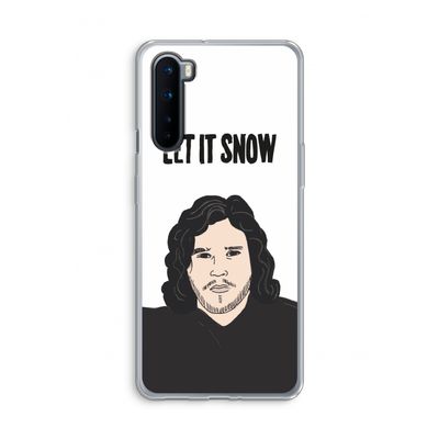 Let It Snow: OnePlus Nord Transparant Hoesje