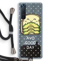 Avo Good Day: Sony Xperia 5 II Transparant Hoesje met koord