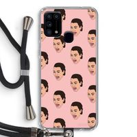 Ugly Cry Call: Samsung Galaxy M31 Transparant Hoesje met koord
