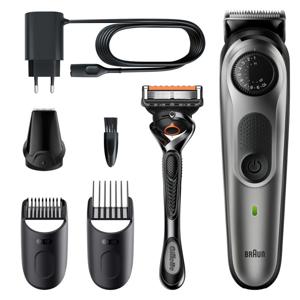 Braun BeardTrimmer 3 BT5360 Batterij/Accu 39 2 cm Zwart, Zilver