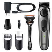 Braun BeardTrimmer 3 BT5360 Batterij/Accu 39 2 cm Zwart, Zilver