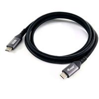 Equip 128383 USB-kabel 2 m USB4 Gen 3x2 USB C Zwart - thumbnail