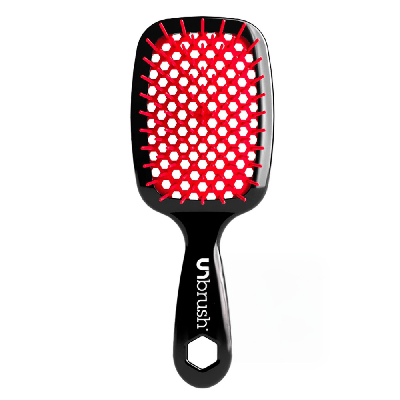 UNbrush Detangling Hair Brush - Canyon Red