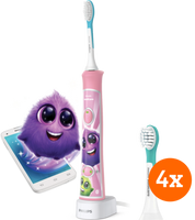 Philips Sonicare for Kids Connected HX6352/42 + Kids opzetborstels vanaf 3 jaar (4 stuks)