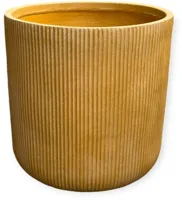 Mica Decorations bloempot nuovo keramiek 45x45cm oker