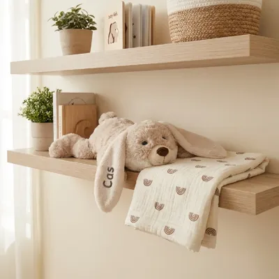 Knuffel Konijntje met swaddle kraamcadeau Knuffel Konijntje met swaddle kraamcadeau