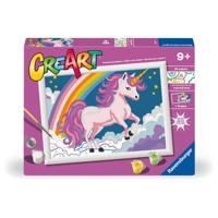 Ravensburger CreArt Schilderen op nummer roze eenhoorn