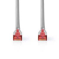 Nedis CAT6 Netwerkkabel | RJ45 Male | RJ45 Male | SF/UTP | 3.00 m | Rond | PVC | Grijs | Label - CCGL85220GY30 - thumbnail