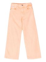 Calvin Klein Kids pantalon à coupe droite - Orange - thumbnail