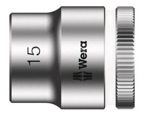 Wera 8790 HMB 05003560001 Dop (zeskant) Dopsleutelinzetstuk 15 mm 3/8 (10 mm)