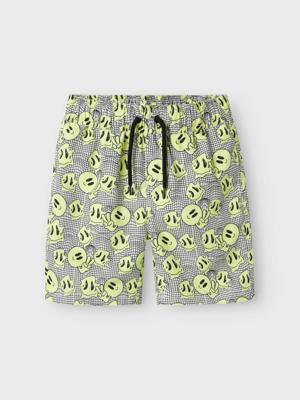 Name it zomer zwembroek jongens - off wit - Nkmzatoony