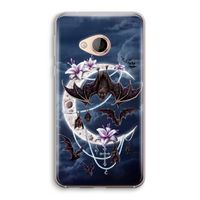 Vleermuizen Maan: HTC U Play Transparant Hoesje