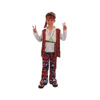 Hippie verkleedoutfit jongens 130-140 (10-12 jaar)  - - thumbnail