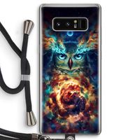 Aurowla: Samsung Galaxy Note 8 Transparant Hoesje met koord