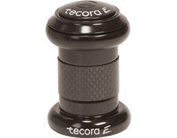 Tecora e balhoofdstel1 1/8 inch ahead cartr alu 30.0 conus zwart