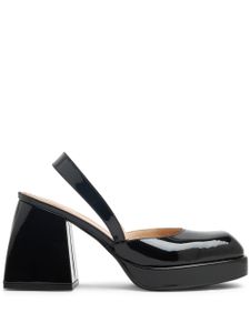 Nodaleto escarpins Bulla Jones 90 mm en cuir - Noir