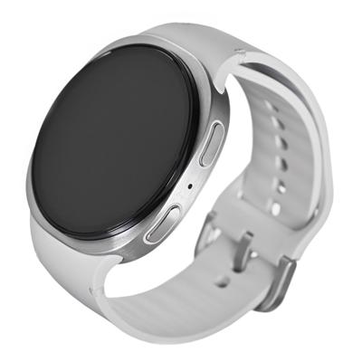 Samsung Galaxy Watch 8 3,81 cm (1.5") AMOLED 44 mm Digitaal 480 x 480 Pixels Touchscreen Zilver Wifi GPS