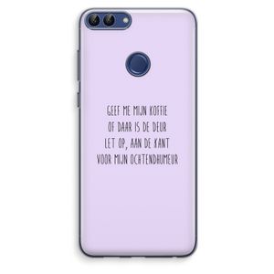 Ochtendhumeur: Huawei P Smart (2018) Transparant Hoesje
