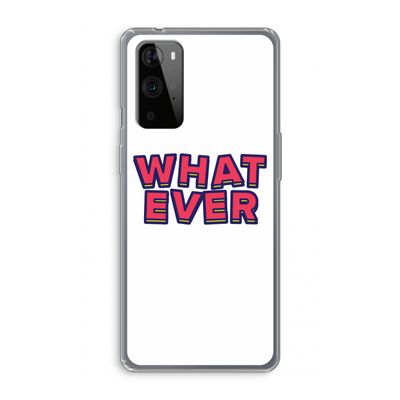 Whatever: OnePlus 9 Pro Transparant Hoesje