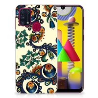 Siliconen Hoesje Samsung Galaxy M31 Barok Flower - thumbnail