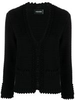 Zadig&Voltaire cardigan Marty en coton - Noir