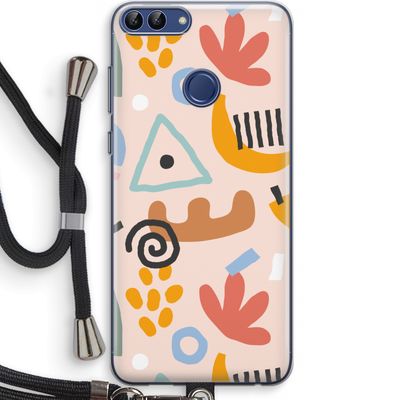 Abstract: Huawei P Smart (2018) Transparant Hoesje met koord