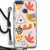 Abstract: Huawei P Smart (2018) Transparant Hoesje met koord