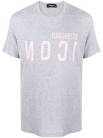 DSQUARED2 t-shirt à logo inversé imprimé - Gris - thumbnail