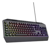 Trust GXT 836 Evocx toetsenbord Gamen USB QWERTY Amerikaans Engels Zwart - thumbnail